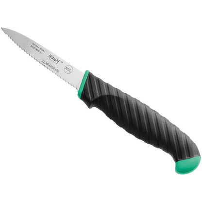 Schraf 3 1/4" Serrated Paring Knife w/ TPRgrip Handle – item 220VPARSR32G