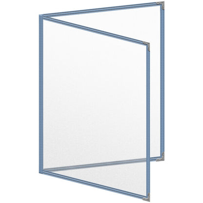 H. Menu Cover w/ Gold Smooth Corners and Gloss Finish – item 759TED3CG81 image 2