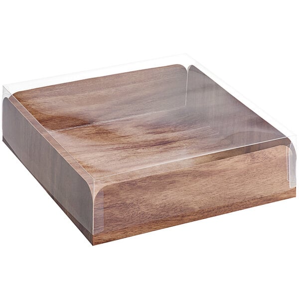 75Case2 ColorsEnjay Wood Laminated Box w/ Lid Cutting Board – item 129BMT1010WC image 2