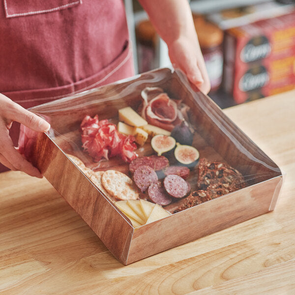 75Case2 ColorsEnjay Wood Laminated Box w/ Lid Cutting Board – item 129BMT1010WC
