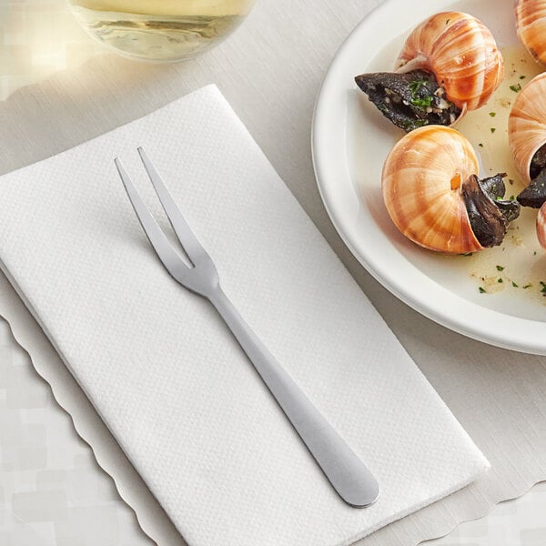 Choice Windsor 6 1/4" Escargot / Snail Fork – item 267010017 image 2