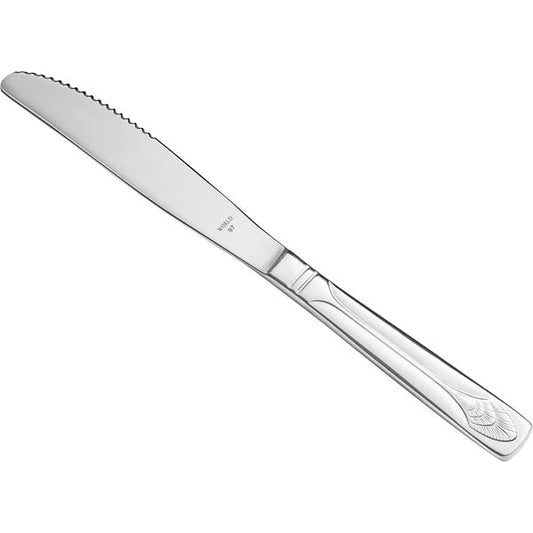 Libbey Metropolitan 8 1/2" Heavy Fluted Blade Dinner Knife – item 9595644212