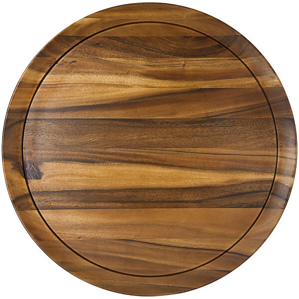 RAK Porcelain B. Concept 25 13/16" Wood Round Serving Tray – item 772WDTR65