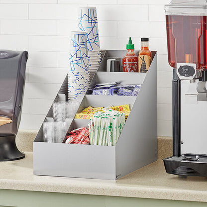 ServSense Extra Large 9-Section Cup / Condiment Organizer – item 651CPCMOLGSS image 2