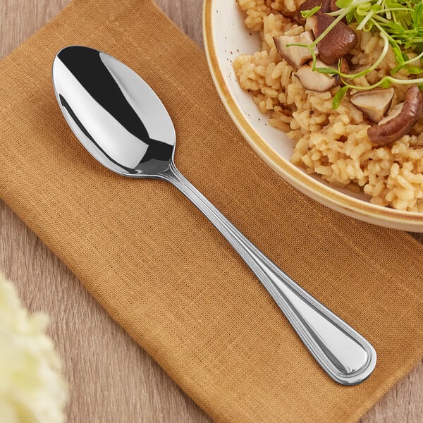 Acopa Edgeworth 7 3/4" X-Heavy Tablespoon / Serving Spoon – item 267750810 image 2