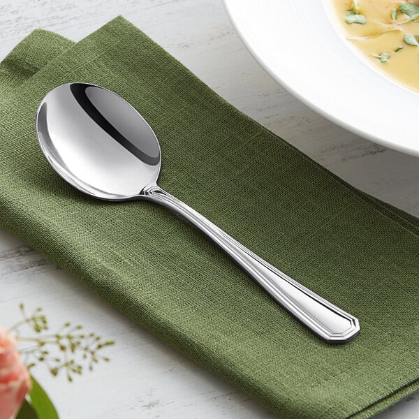Acopa Landsdale 5 3/4" X-Heavy Bouillon Spoon – item 267760802 image 2