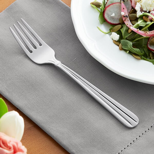 Acopa Harmony 7" X-Heavy Salad / Dessert Fork – item 267780806 image 2