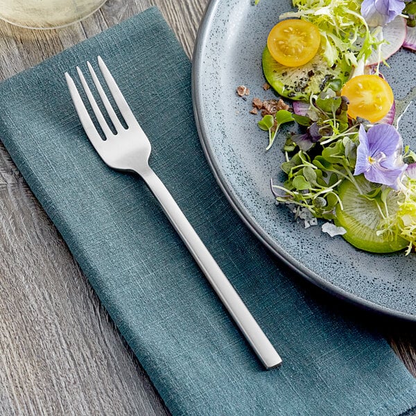 Acopa Phoenix Satin 7 5/16" Salad / Dessert Fork – item 267810006SN image 2