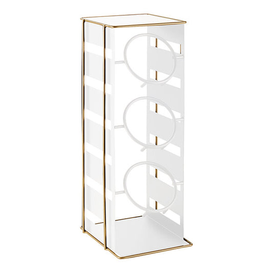 Cal-Mil 3-Cylinder / Gold Flatware / Condiment Display – item 2112208615