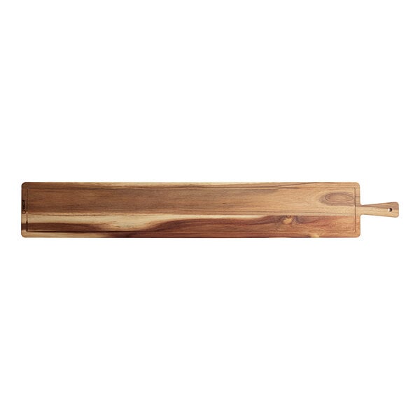 Acopa 43" x 7" XL Acacia Wood Serving Board w/ Handle – item 303XL44 image 2