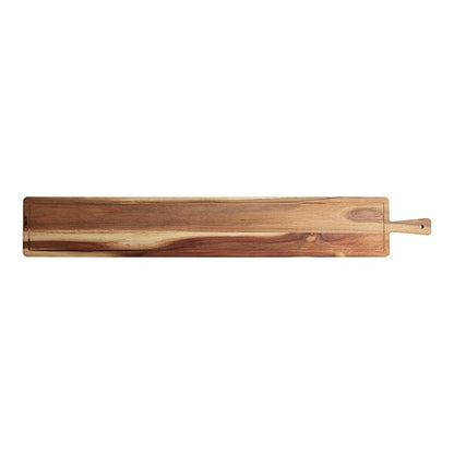 Acopa 43" x 7" XL Acacia Wood Serving Board w/ Handle – item 303XL44 image 2