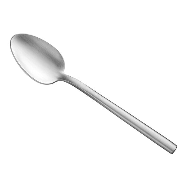Acopa Phoenix Satin 7 3/4" Dinner / Dessert Spoon – item 267810003SN