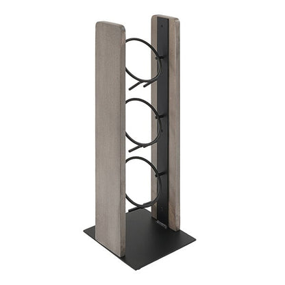 7 1/4" x 7 3/4" 3-Cylinder Gray-Washed Condiment Display – item 2113411110