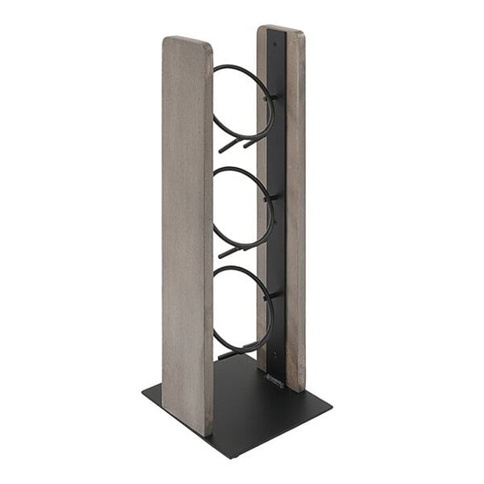 7 1/4" x 7 3/4" 3-Cylinder Gray-Washed Condiment Display – item 2113411110