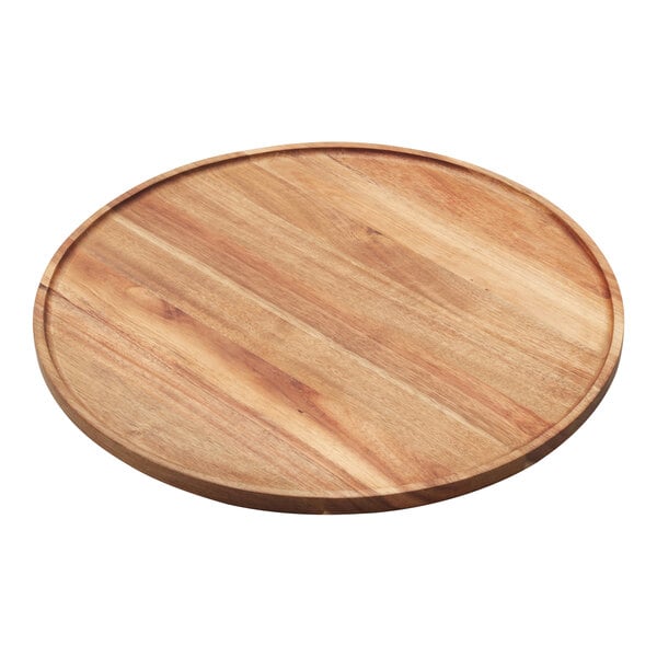 American Metalcraft 16" Round Acacia Wood Serving Board – item 124ATP16