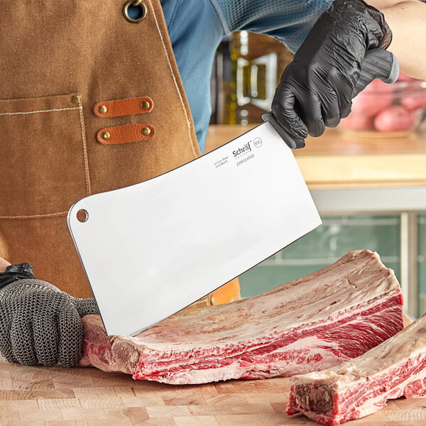 Schraf 10" Cleaver w/ TPRgrip Handle – item 220VCLVR10 image 2