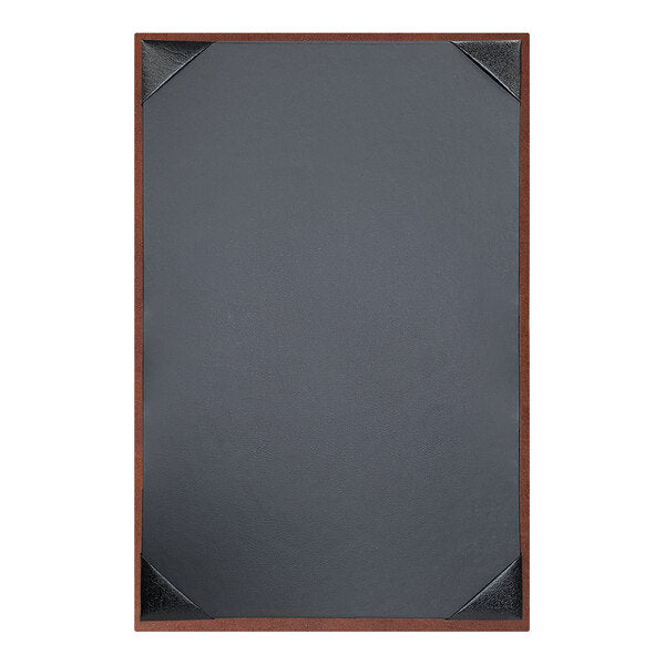 H. Risch, Inc. 11" x 17" Menu Cover w/ Picture Corners – item 759LHC1V17BR image 2