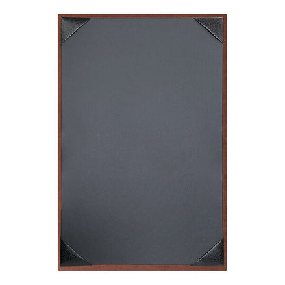 H. Risch, Inc. 11" x 17" Menu Cover w/ Picture Corners – item 759LHC1V17BR image 2