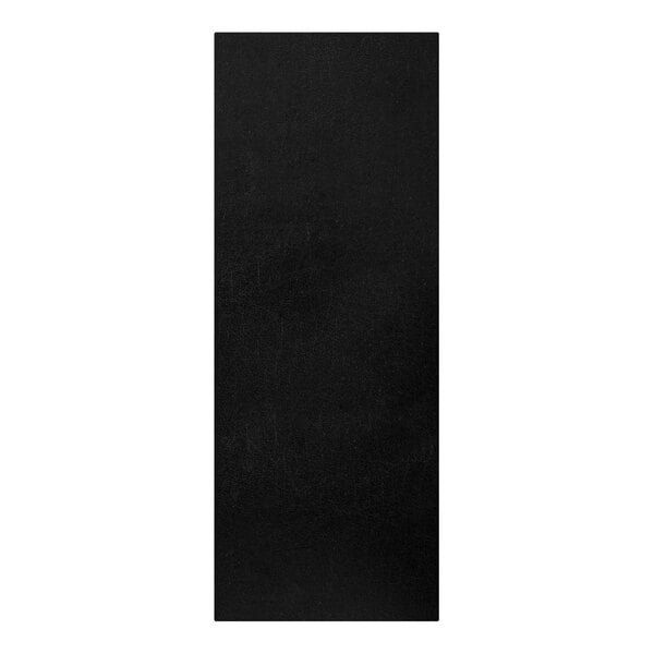 H. Risch, Inc. 4 1/4" x 11" Menu Cover w/ Picture Corners – item 759LHC1V41BL
