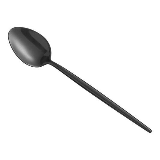 Acopa Odin Black 7 1/2" Brushed X-Heavy Teaspoon – item 267540801B