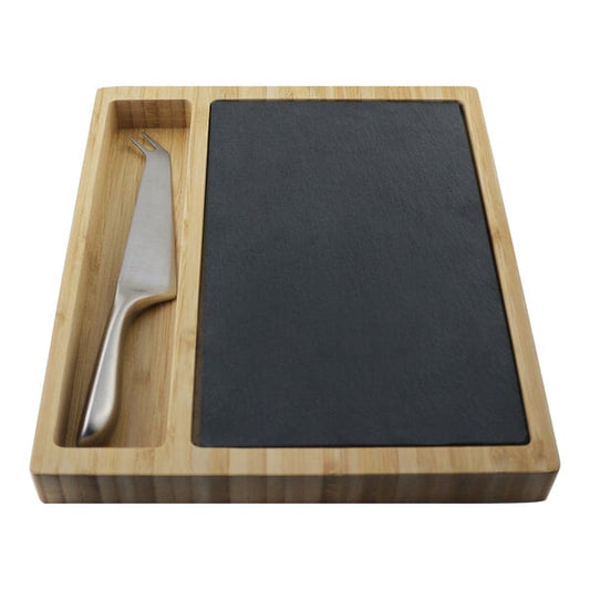Franm Cheese Board w/ Slate Insert and Stainless Steel Knife – item 2081048