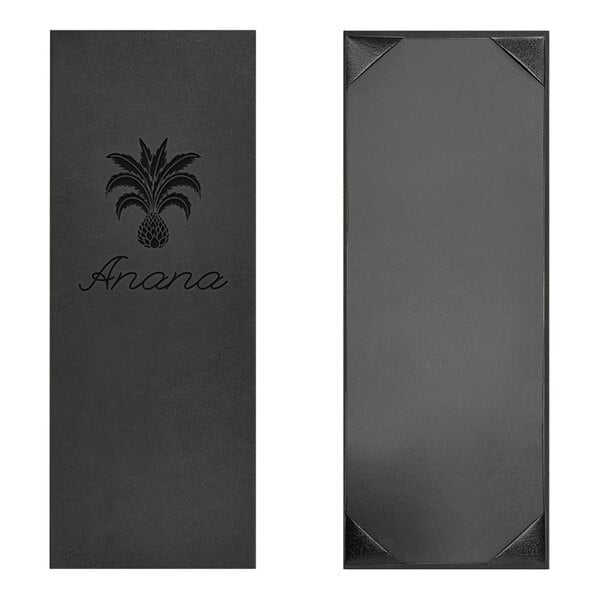 H. Risch Inc. TAM-1V Tamarac 4 1/4" x 11" Menu Cover – item 759TAM1V41 image 2