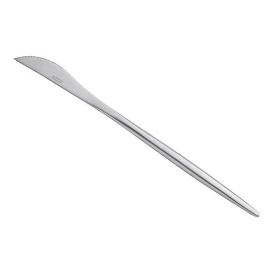 Acopa Odin 8 7/8" Brushed X-Heavy Dinner Knife – item 267540808