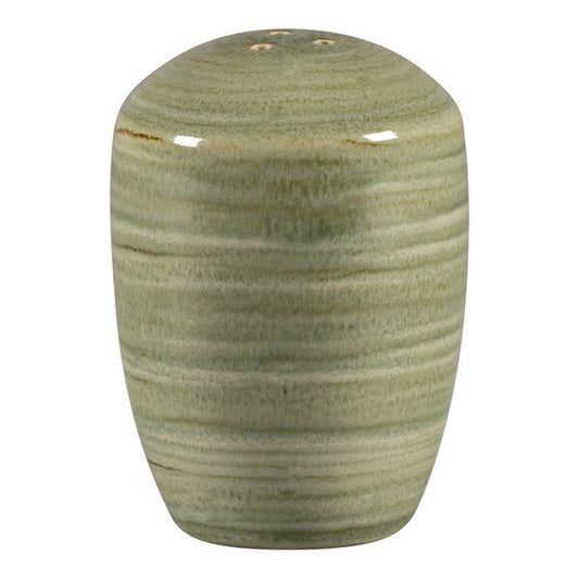 RAK Porcelain Rakstone Spot 3" Emerald Porcelain Salt Shaker – item 772SEMCLSS01