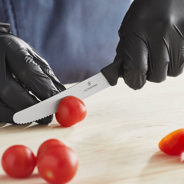 Victorinox 4 1/2" Utility Knife w/ Black Handle 6.7833 – item 35367833BLK image 2