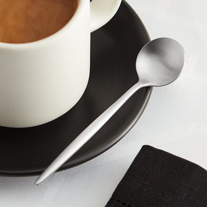 Acopa Odin 5 1/8" Brushed X-Heavy Demitasse Spoon – item 267540800 image 2