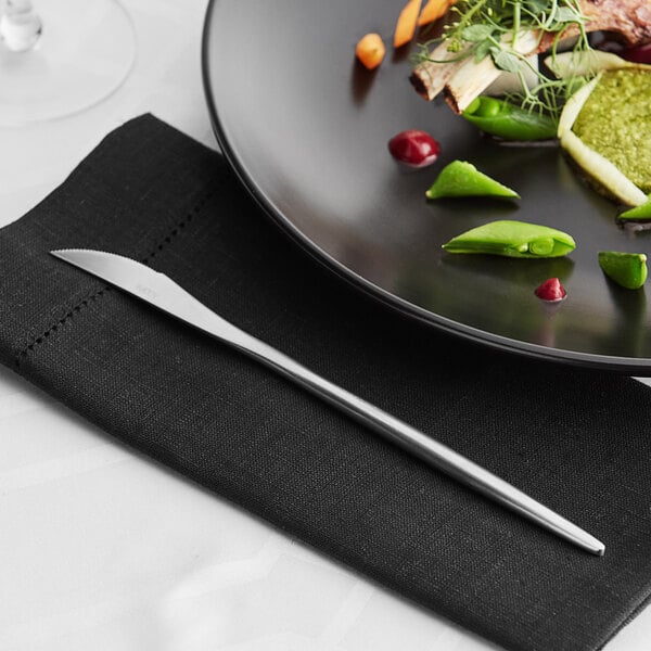 Acopa Odin 8 7/8" Brushed X-Heavy Dinner Knife – item 267540808 image 2