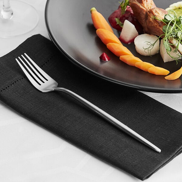 Acopa Odin 8 7/8" Brushed X-Heavy Dinner Fork – item 267540805 image 2