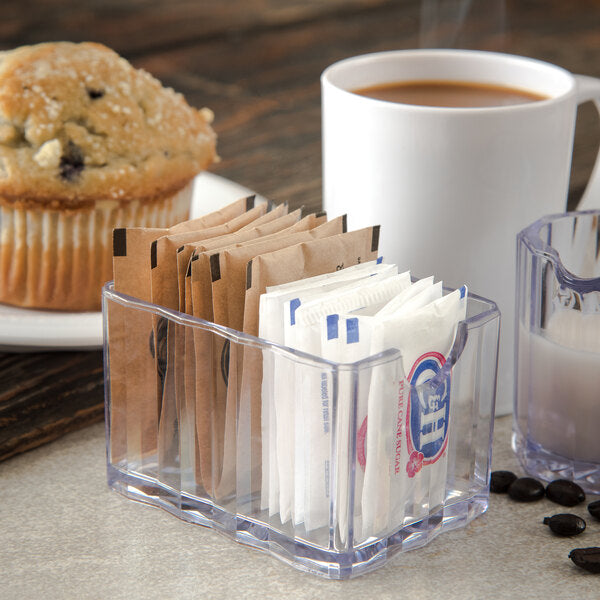 Carlisle Clear SAN Plastic Sugar Caddy – item 271454907 image 2