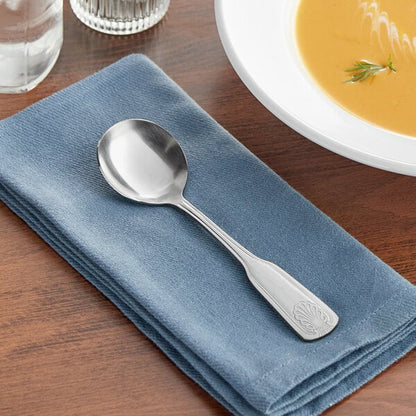 Acopa Atglen 6 1/4" Medium Bouillon Spoon – item 267290002 image 2