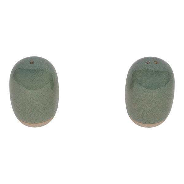 FOH Artefact 3 oz. Moss Salt & Pepper Shaker – item 957TSP23GRP22