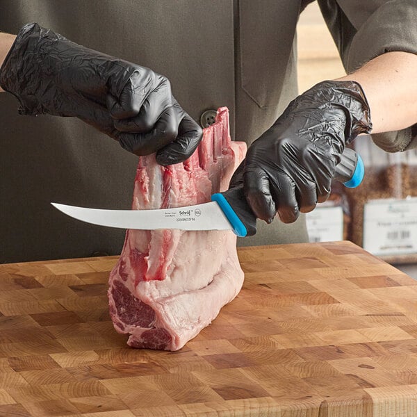 Schraf 6" Curved Boning Knife w/ TPRgrip Handle – item 220VBNCSSFB6 image 2