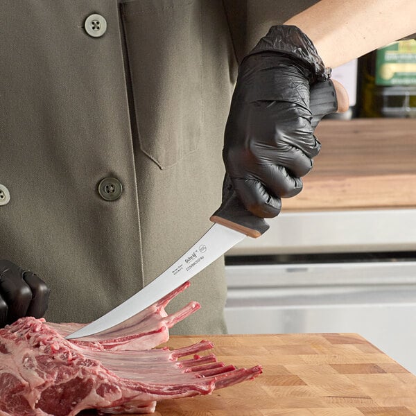 Schraf 6" Curved Boning Knife w/ TPRgrip Handle – item 220VBNCSSFN6 image 2
