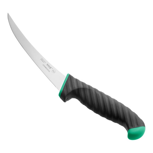 Schraf 6" Curved Boning Knife w/ TPRgrip Handle – item 220VBNCSSFG6