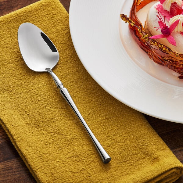 Acopa Hepburn 7 1/16" 18/10 X-Heavy Dinner / Dessert Spoon – item 267700803 image 2