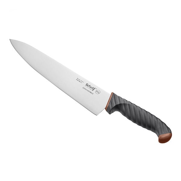 Schraf 10" Chef Knife w/ TPRgrip Handle – item 220VCHEFBR10