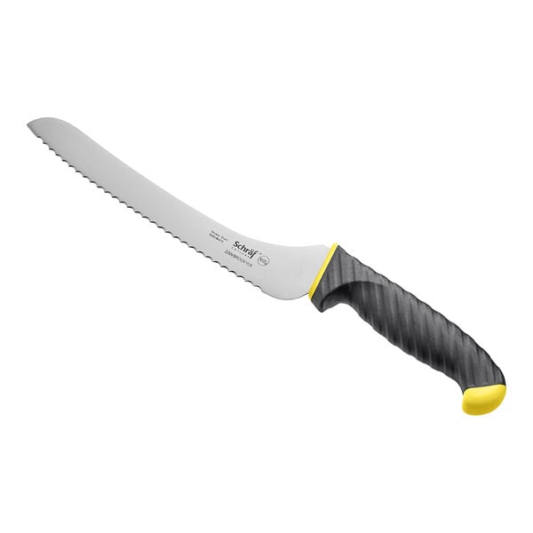 Schraf 9" Serrated Bread Knife w/ TPRgrip Handle – item 220VBRDOFYL9