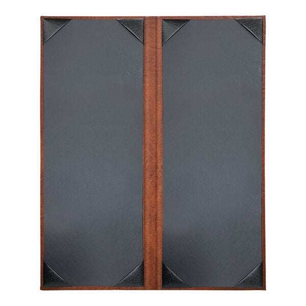 H. Risch, Inc. HAR-2V Harley 4 1/4" x 11" Menu Cover – item 759HAR2V41BU