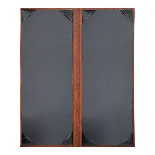 H. Risch, Inc. HAR-2V Harley 4 1/4" x 11" Menu Cover – item 759HAR2V41BU