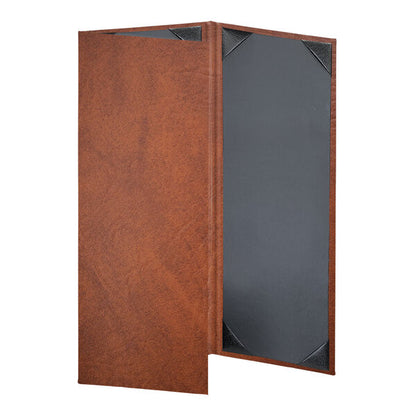 H. Risch, Inc. HAR-3V Harley 4 1/4" x 11" Menu Cover – item 759HAR3V41BU