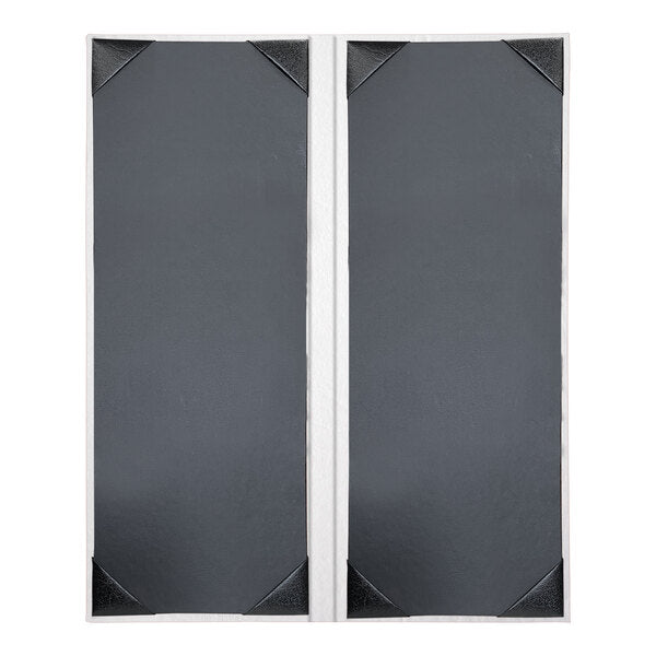 H. Risch, Inc. HAR-2V Harley 4 1/4" x 11" Menu Cover – item 759HAR2V41WH