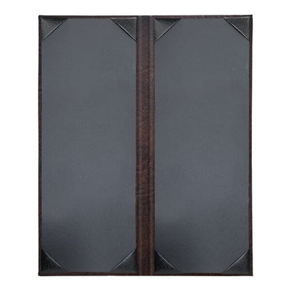 H. Risch, Inc. HAR-2V Harley 4 1/4" x 11" Menu Cover – item 759HAR2V41BR