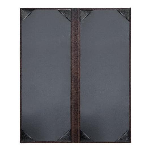 H. Risch, Inc. HAR-2V Harley 4 1/4" x 11" Menu Cover – item 759HAR2V41BR