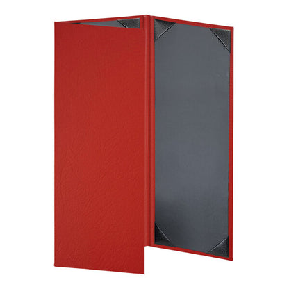 H. Risch, Inc. HAR-3V Harley 4 1/4" x 11" Menu Cover – item 759HAR3V41RE