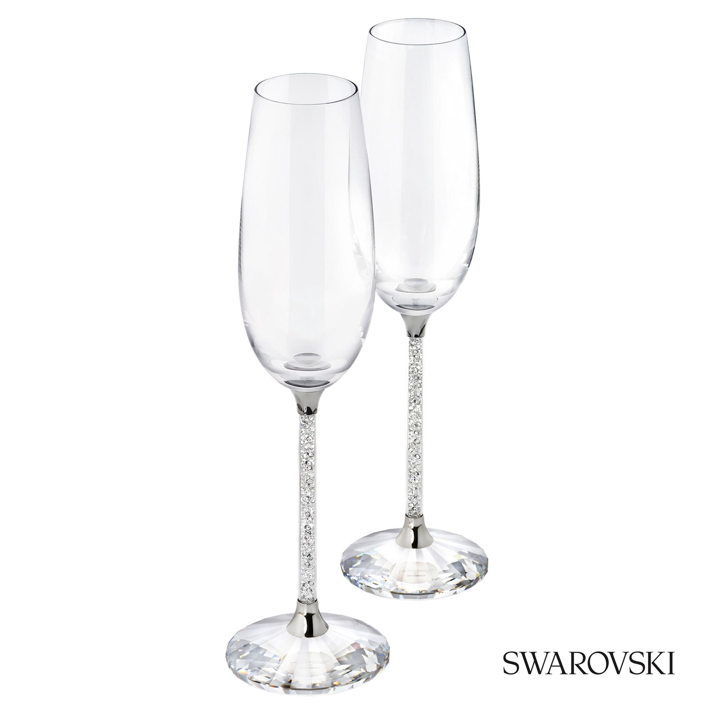 Swarovski Crystalline Toasting Flutes (Set of 2) – item 255678