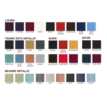 Slim Line 5 1/2" x 8 1/2" Customizable 3 View Menu Cover – item 659830A image 2